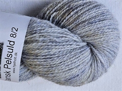 dansk pelsuld isblaa